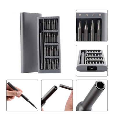 

〖Follure〗NEW 2018 24 in 1 Multi-purpose Precision Screwdriver Set Aluminium S2