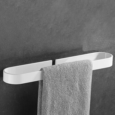 

Bathroom Aluminum Alloy Towel Roll Holder Not Easily Deformed Storage Rack Great