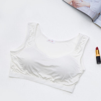 

Large Size Comfortable No Steel Ring Bottoming Yoga With Chest Pad Camisole