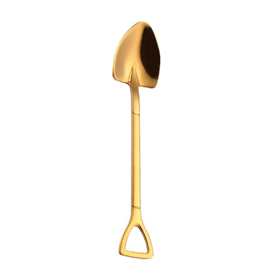

Toponeto Colorful Spoon Handle Spoons Flatware Ice Cream Drinking Tools Kitchen Gadget BK