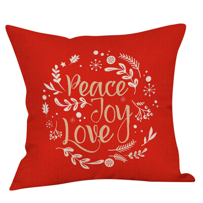 

Tailored Christmas Throw Pillow Cover Pillowcases Decorative Sofa Cushion Cover