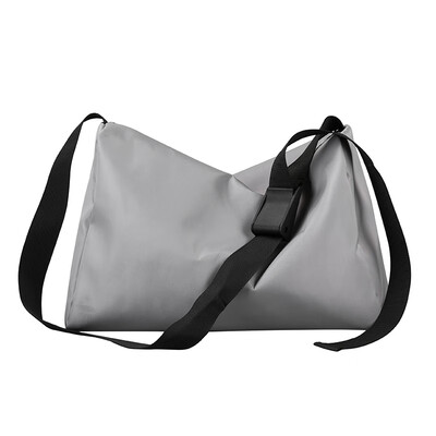 

Single shoulder bag mens diagonal bag large capacity sports fitness bag mens leisure nylon bag travel bag&womens bag