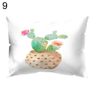 

Fresh Bonsai Plant Square Throw Pillow Case Cushion Cover Sofa Bedding Articles