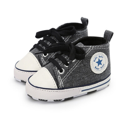 

Toddler Kids Boys Girls Canvas Sneakers High Top Lace Up Casual Walking Shoes Tennis Shoes Kids Non-Skid Soles Lace Up Sneaker
