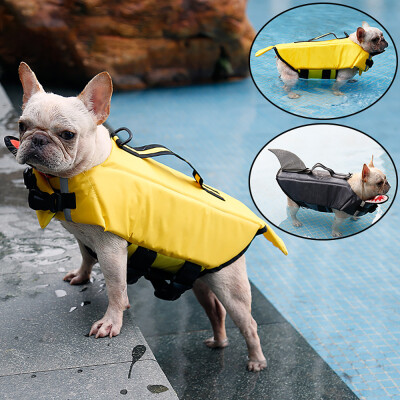 

DogLemi Pet Dog Life Jacket Fashion Reflecting Dog Saver Life Jacket Pet Swimming Vest for Dog Water Safety