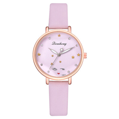 

Personality student casual quartz watch female temperament wild ladies watch