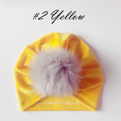 

Baby Girl Beanie Cap Toddler Infant Cotton Turban India Hat Hair Accessories