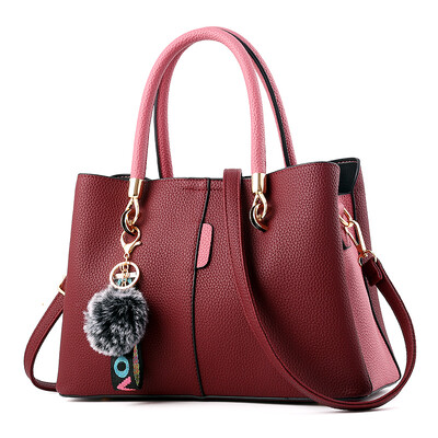 

Womens handbag Korean version Baituan oblique Bag middle-aged womens bag mother bag single shoulder womens large bag