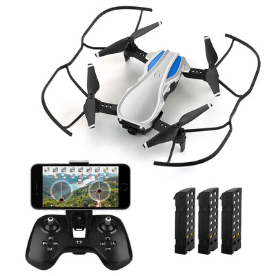 

helifar H1 720P WiFi FPV Altitude Hold Foldable RC Quadcopter with 3 Batteries
