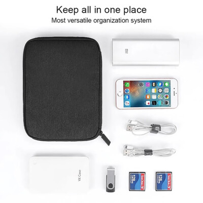 

Gobestart Digital Storage Bag Data Cable Storage Bag Headphone Cable Storage Bag Trumpet