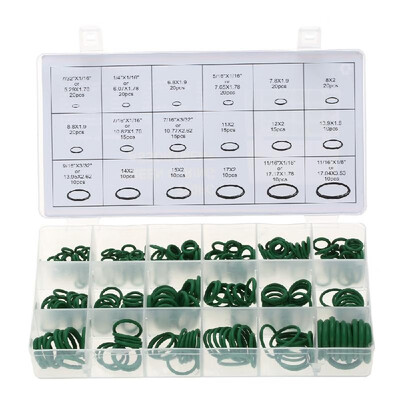 

270pcs Assortment Kit Car HNBR AC System Air Conditioning O Ring Seals Set Tool