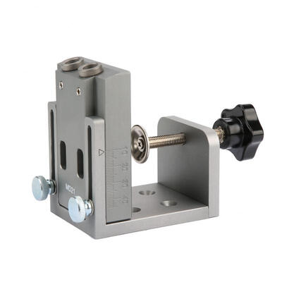 

Greensen Mini Style Pocket Hole Jig Kit For Wood Working Step Drill Bit Set