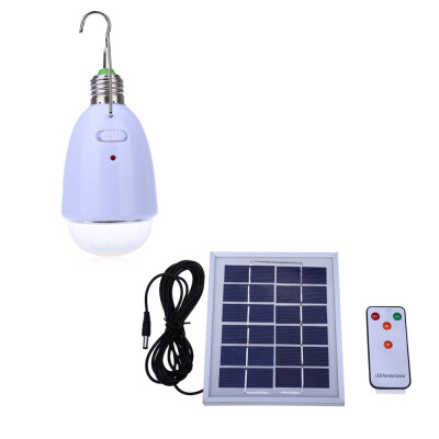 

Multi-functional LED Solar Lamp 12 LEDs Dimmable Camping Light with Remote Controller