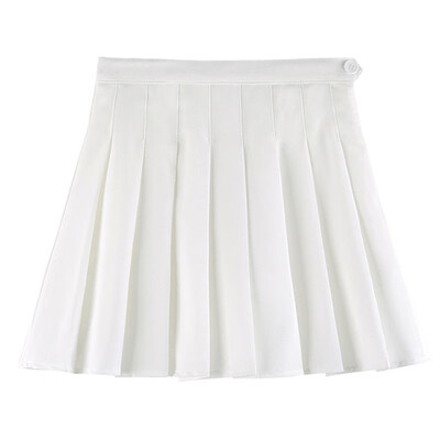 

Summer Womens Tennis Shorts High Waist Flared Pleated Mini Skirt Solid Fashion