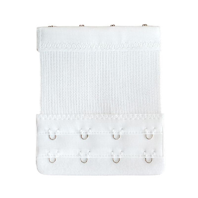 

Women Bra Extender 4 Hook 2 Rows Elastic Adjustable Bra Extension Strap Adapter Converter Underwear