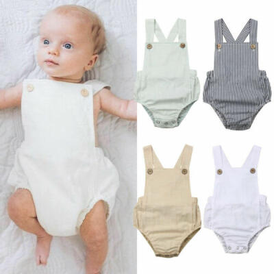 

Baby Kids Girl Infant Romper Jumpsuit Bodysuit Cotton Clothes Outfits Set