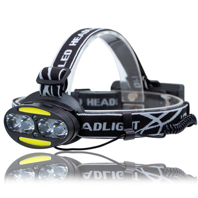 

UltraFire UF-2504A T6COBLED 8 Light 3000LM 7 Speed Strong Head Light