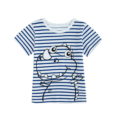 

Baby Boy Girl T-Shirt Short Sleeve Cartoon Printed T-Shirts For Kids Tops Tees T-Shirts Casual Blouse