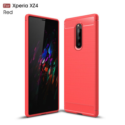

Soft Case Sony Xperia XZ4 Silicone TPU Cover Sony Xperia 1 Xperia1 XZ 4 Armor Bumper Case