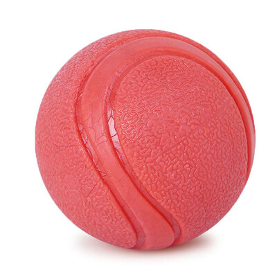 

Super Toughness Pet Molar Bite Resistant Training Chew Toy Non-toxic Solid Natural Rubber Bouncing Ball For Dog Cat