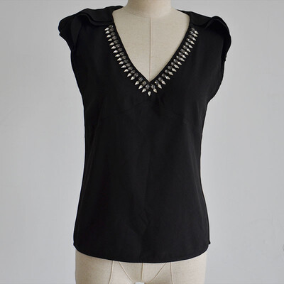 

Yq summer sleeveless t-shirt personality trend 7350