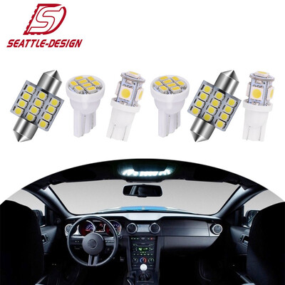 

11x White LED Interior Package Kit T10 31mm Map Dome License Interior Light Bulb