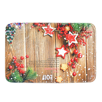 

Tailored Popular Christmas Door Room Floor Mat Indoor Carpets Rag Bathmat Home Decor