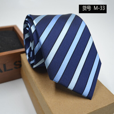 

New spot tie business dress mens tie polyester yarn arrow type 8CM business tie wholesale