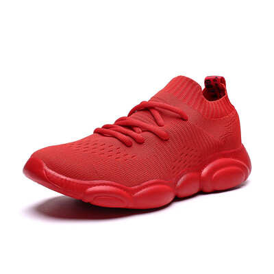 

Breathable flying woven mesh shoes sports casual shoes fitness running shoes bear socks shoes