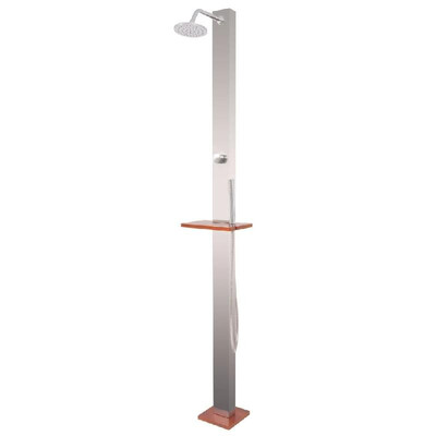 

Outdoor Shower Brushed Stainless Steel 827