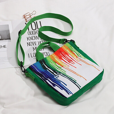 

Tailored Women Fashion Canvas Painted Bag Coin Purse Shoulder Messenger Casual Bags