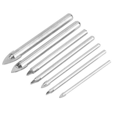 

Greensen 7Pcs Triangle Spear Point Head Drilling Tool Durable Ceramic Tile Drill Bit