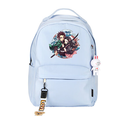 

Ailin Online Demon Slayer Kimetsu no Yaiba Backpack Anime Large Capacity School Bag