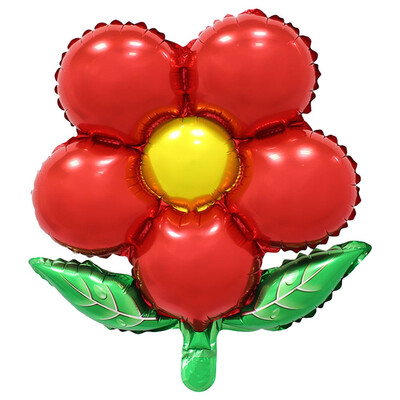 

FUNNYBUNNY 1 Piece Flowers Balloons Aluminum Balloons Birthday Party Decoration Balloons