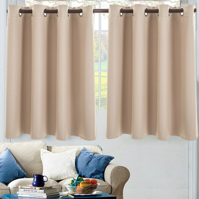 

Gobestart 2PC Insulated Foam Lined Heavy Thick Blackout Grommet Window Curtain Panels