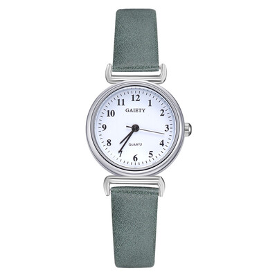 

GAIETY Womens Watches Bayan Kol Saat Quartz Digital Clock Minimalism And Simple Stlye Wristwatch Leather Strap Horloge Dames
