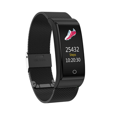 

〖Follure〗Smart Bracelet Wrist Watch Metal Heartrate Tracker Waterproof IP67 Wristband