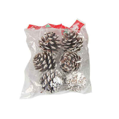 

6Pcs Christmas Pine Cones Baubles Xmas Tree Decorations Ornament Home Decor