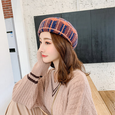 

Wool Beret Female Autumn&Winter Korean Edition Japanese Painter Soft Girl Berry Cap