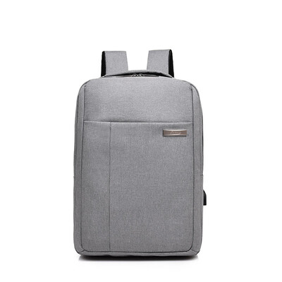 

Backpack mens fashion casual business laptop bag Simple multi-function water repellent backpack