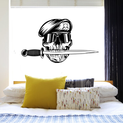 

〖Follure〗Skull Skeleton Background Decorated Living Room Bedroom Wall Stickers