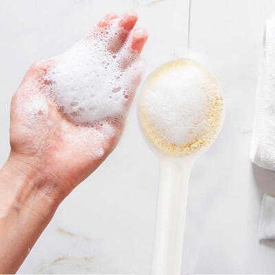 

Greensen Soft Long Handle Bath Ball Comprehensive Cleaning Brush Shower Brushes Bathing Back Brush