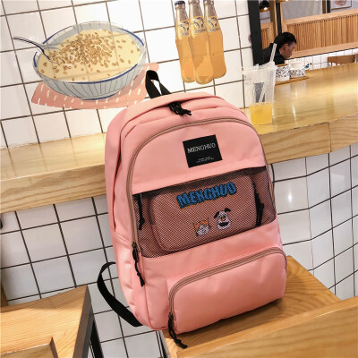 

Schoolbag Female Korean High School ins Wind Backpack College Students Campus Junior High School Students High Capacity Backpack