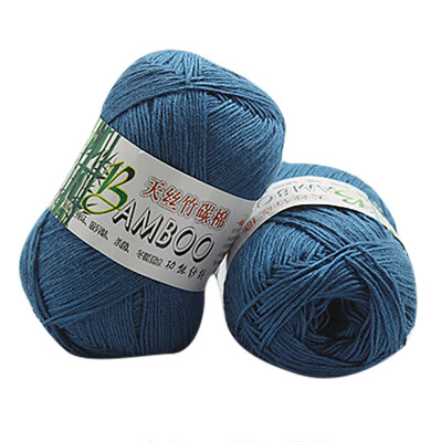 

Siaonvr New 100 Bamboo Cotton Warm Soft Natural Knitting Crochet Knitwear Wool Yarn 50g