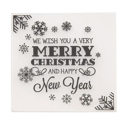 

Letter Printed DIY Scrapbooking Plastic Embossing Folder Template for Album