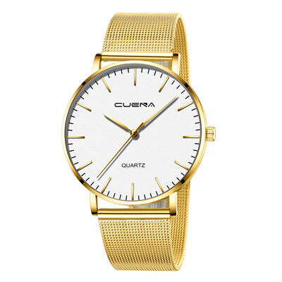 

Gobestart Luxury Watches Quartz Watch Stainless Steel Dial Casual Bracele Watch