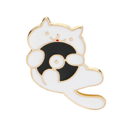 

Fashion Enamel Cartoon Rabbit Costume Brooch Pins Jewelry Accessories for Women