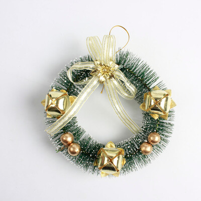 

Tailored Christmas Tree Decoration Small Wreath Ornament Home Decor Holiday Gift Pendant