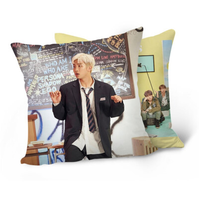 

Kpop BTS Bangtan Boys LOVE YOURSELF Answer Pillow Case Car Sofa Cushion Cover