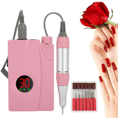 

Greensen 3 Type Portable Electric Nail Drill Machine Rechargeable Cordless Nail Polisher Manicure Set